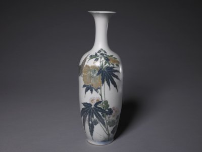 Liling bottle kiln glaze colors flowers pattern