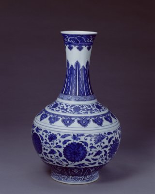 Blue branch lotus lines tours bottle