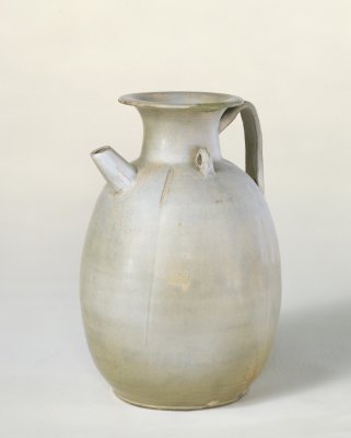 Yue Kiln celadon melon Leng ewer