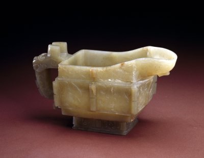Jade animal patterns  cup