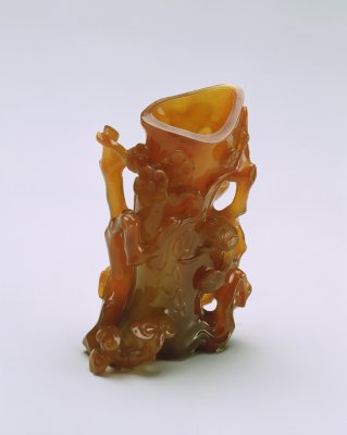 Agate stump shape flower