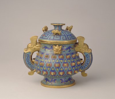Cloisonne nail pattern Gui 