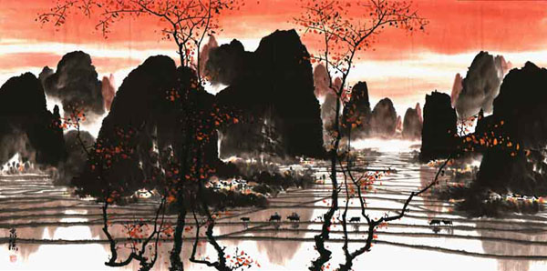 Mountain and Water