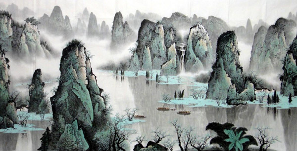 Mountain and Water
