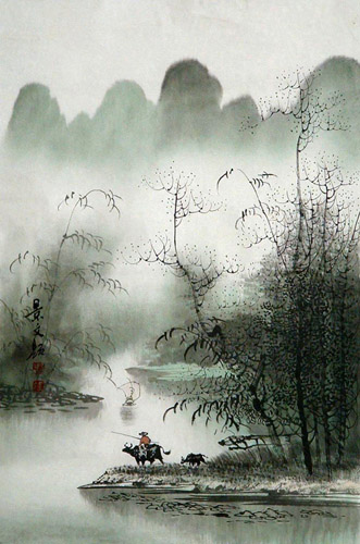 Mountain and Water