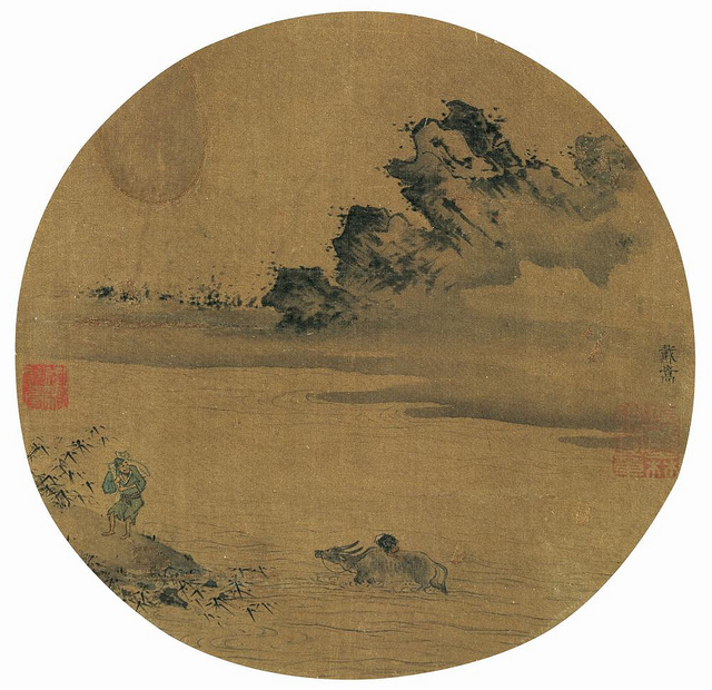 唐-戴嵩-牧牛图