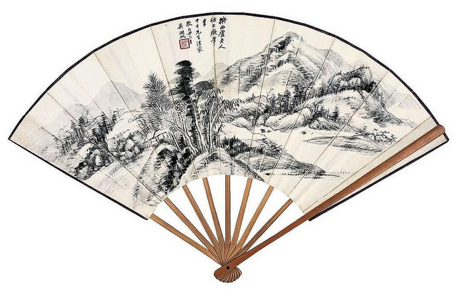 吴湖帆-湖山清秋