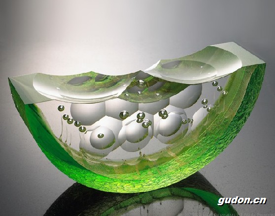 琉璃工艺大师作品